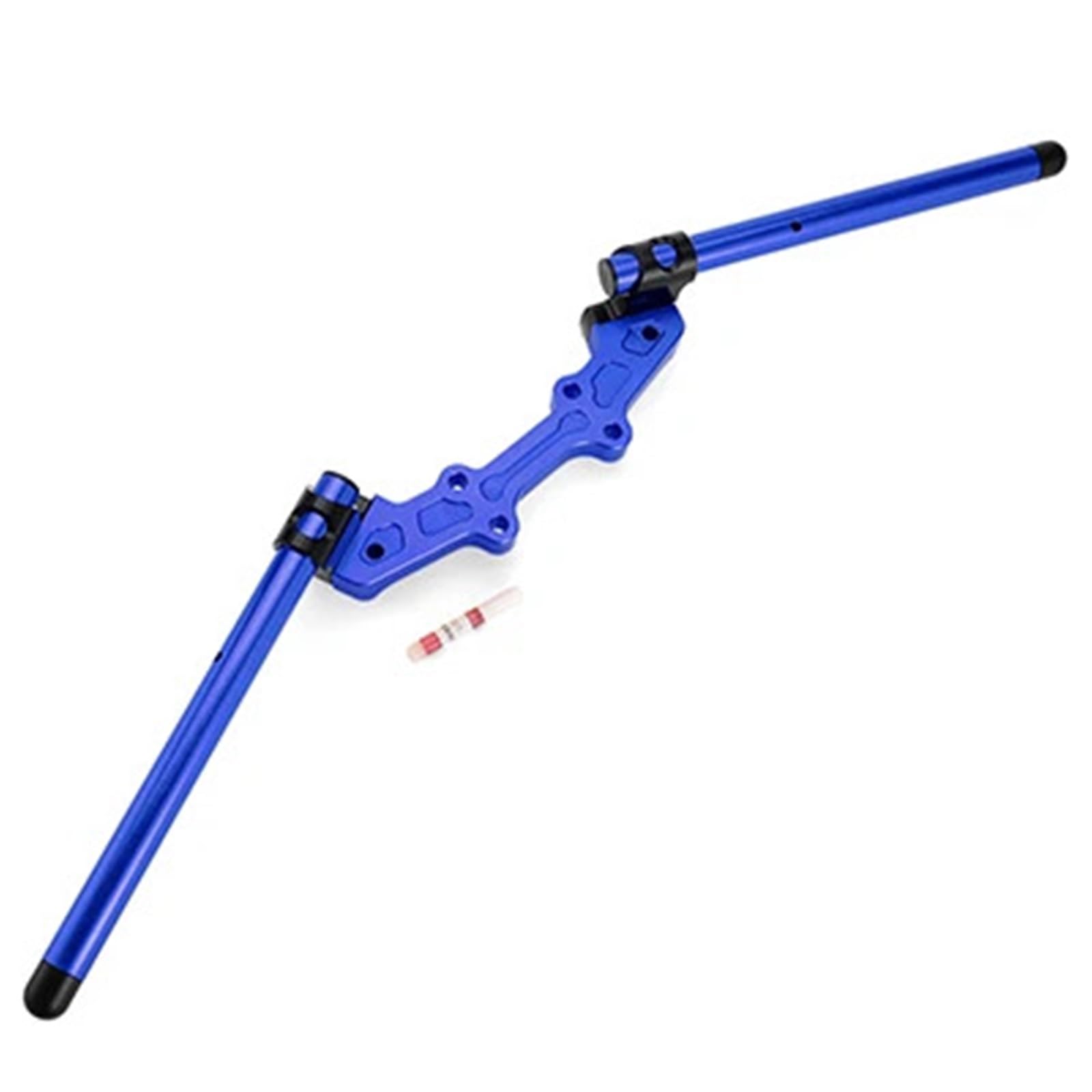 JLJLJ Motorrad-Lenkerclip auf ONS-Gabellenkernhandel mit Adapter for y // a // m // a // h // a MT07 FZ07 MT 07 MT-07 2013-2020 2019 18(Blue) von JLJLJ