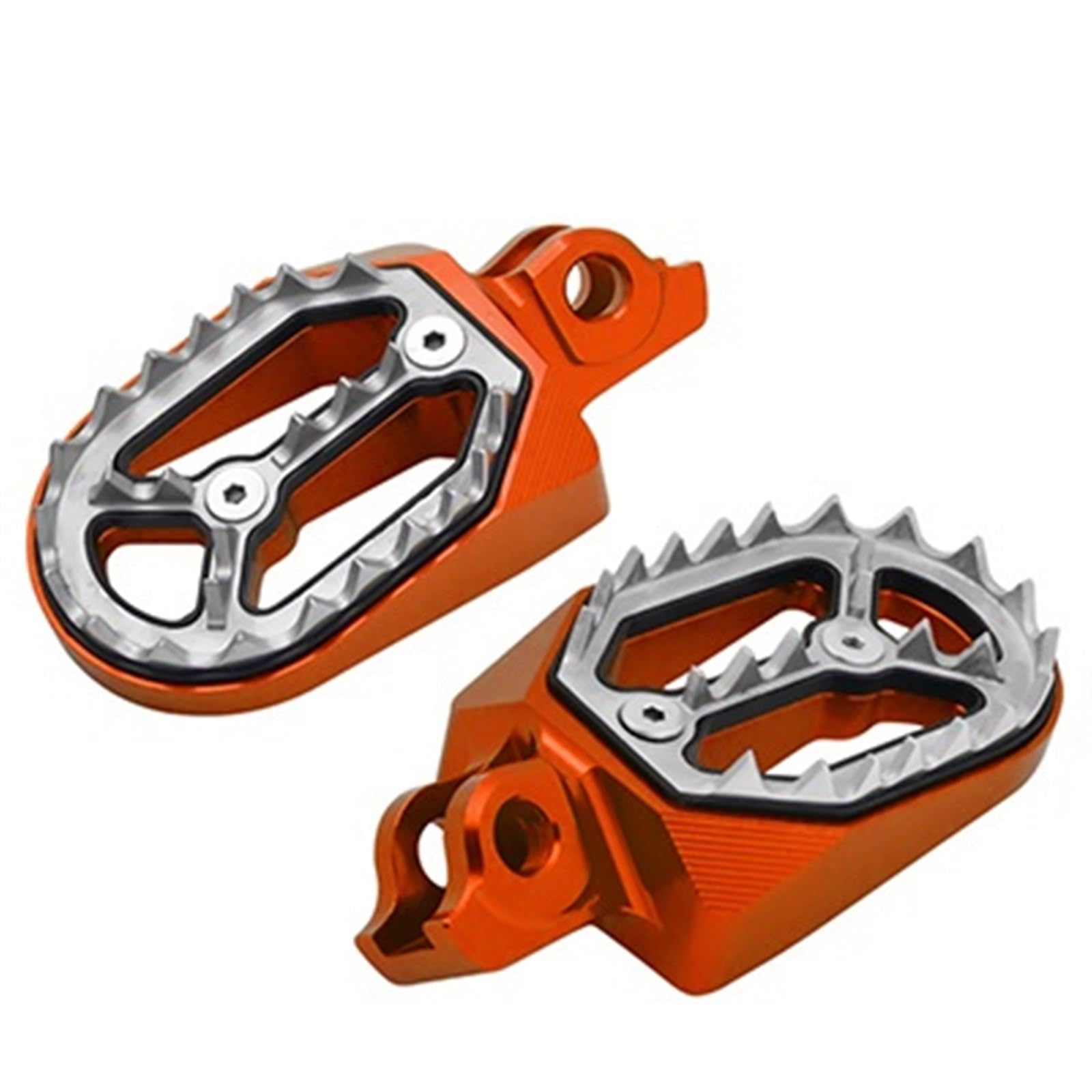 JLJLJ Motorrad Offroad Dirt Biker Fußrasten-Restpedal for S//u//z//u//k//i R//M250 R//M//Z450 2010 2011 2012 2013 2014 2015(Orange) von JLJLJ