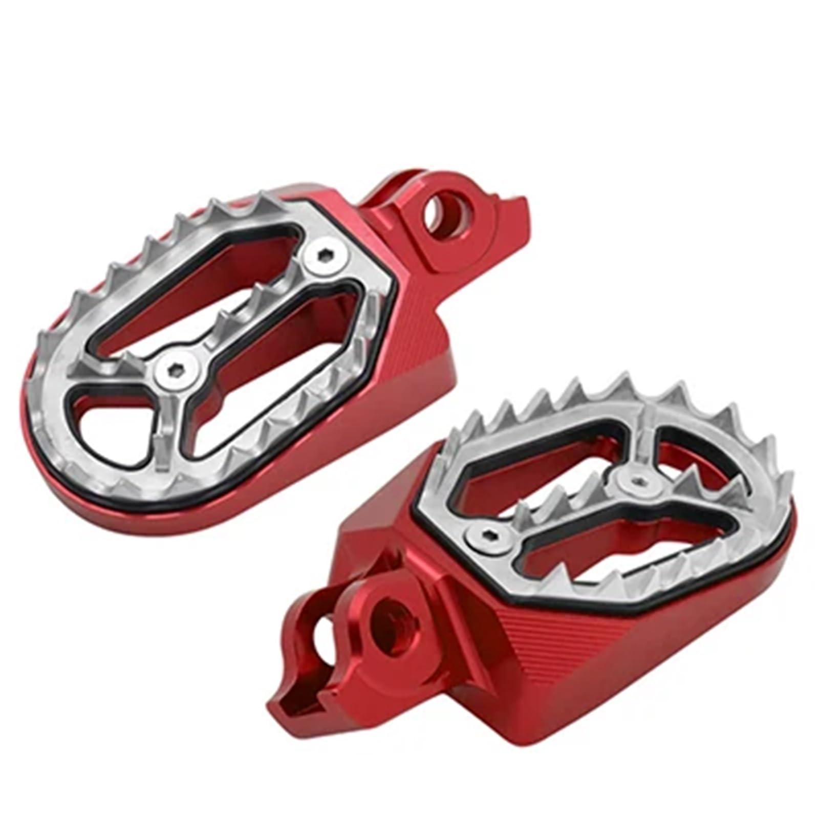 JLJLJ Motorrad Offroad Dirt Biker Fußrasten-Restpedal for S//u//z//u//k//i R//M250 R//M//Z450 2010 2011 2012 2013 2014 2015(Red) von JLJLJ