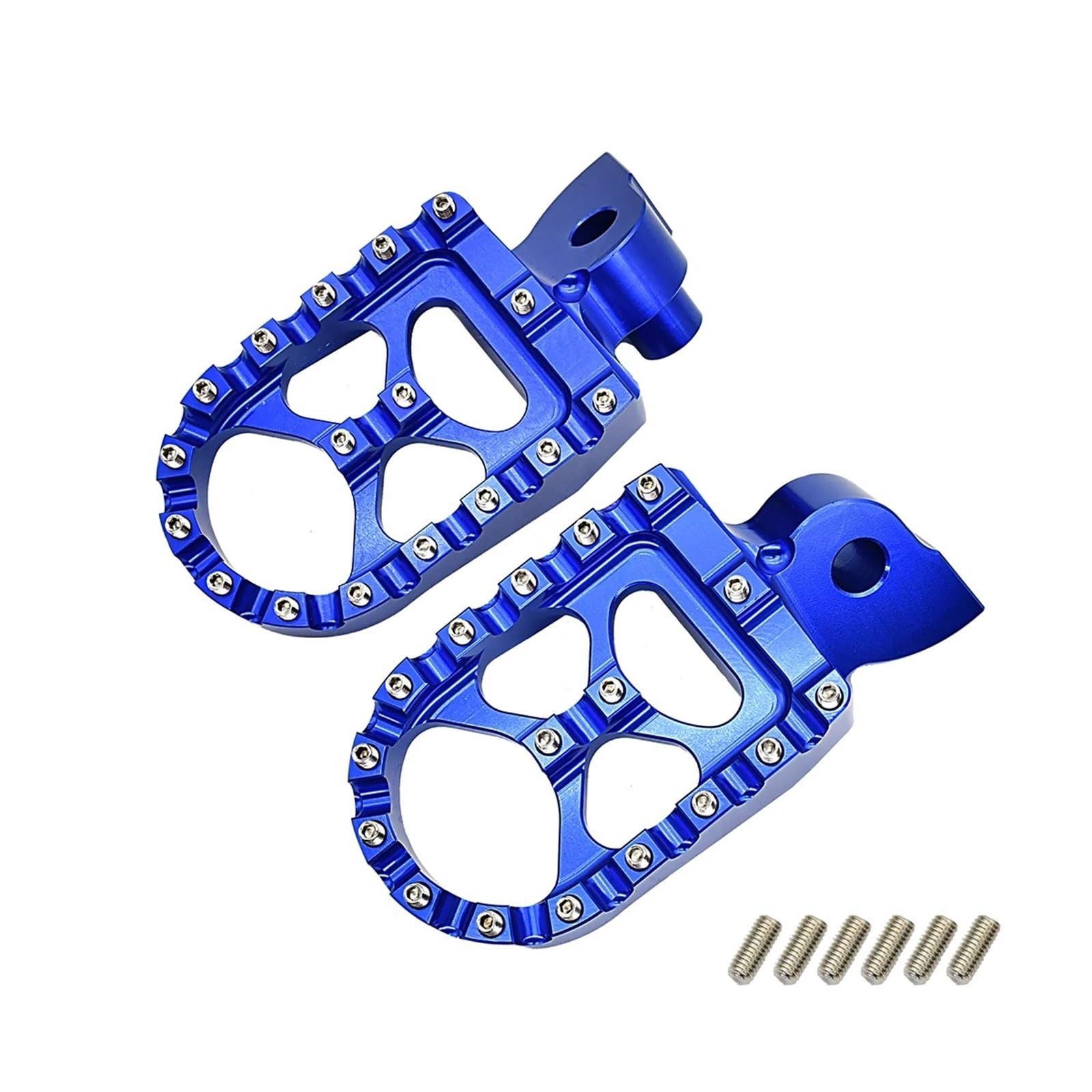 JLJLJ for Y//A//M//A//H//A YZ125 YZ250 WR250F WR450F Y//ZW//RF//X 65 85 125 250 450 Fußstütze Fußrasten Fußrasten Pedal Motorradzubehör(Blue) von JLJLJ