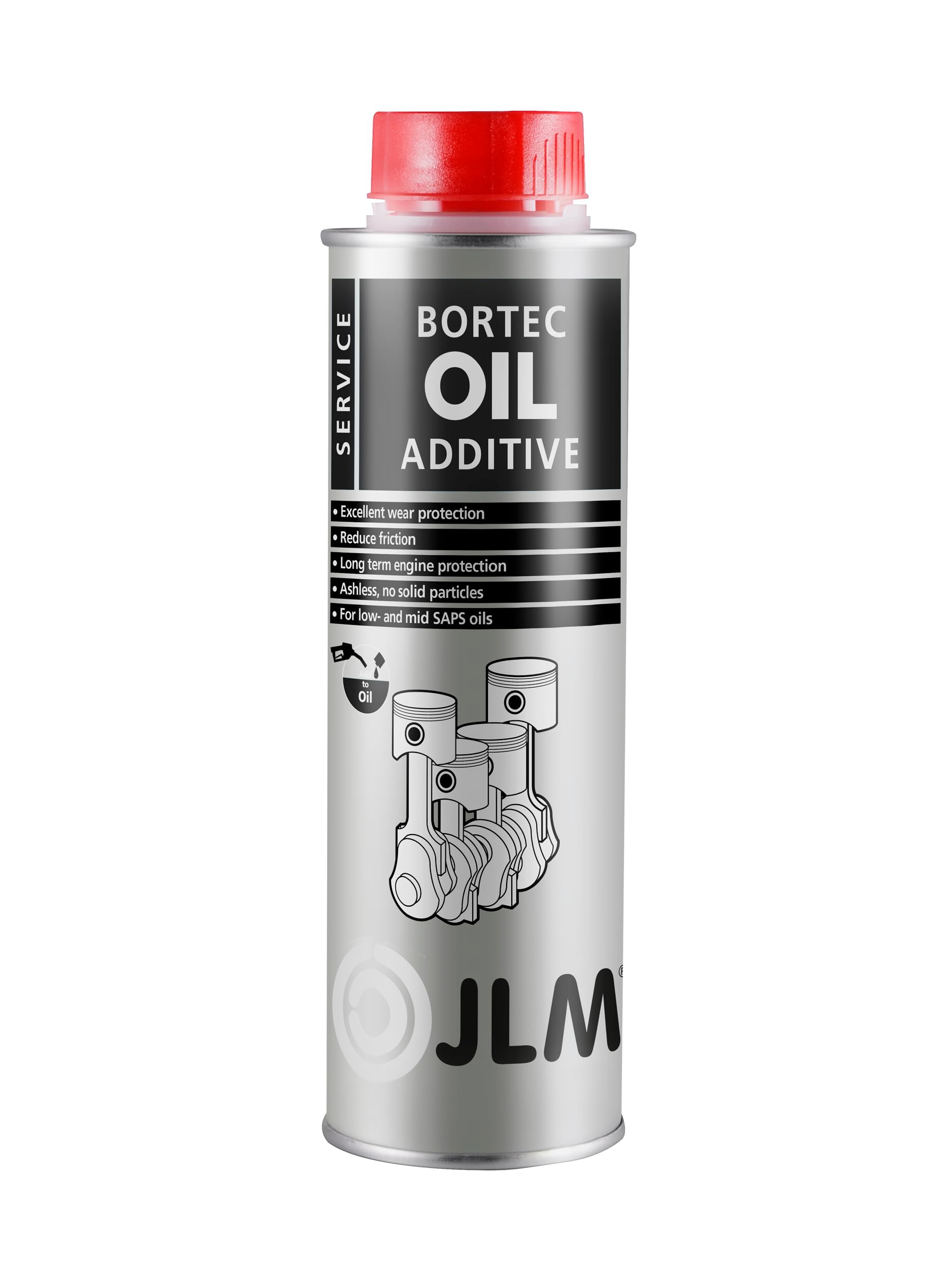 JLM Bortec Ölzusatz/Friction Fighter 250ml von JLM