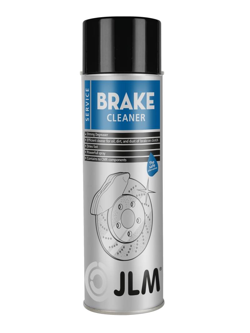 JLM Bremsenreiniger Spray - Effektive Reinigung von Schmutz, Öl und Bremsstaub von Bremsscheiben, Bremsbelägen & Kupplungsteilen - 500ml Sprühdose von JLM