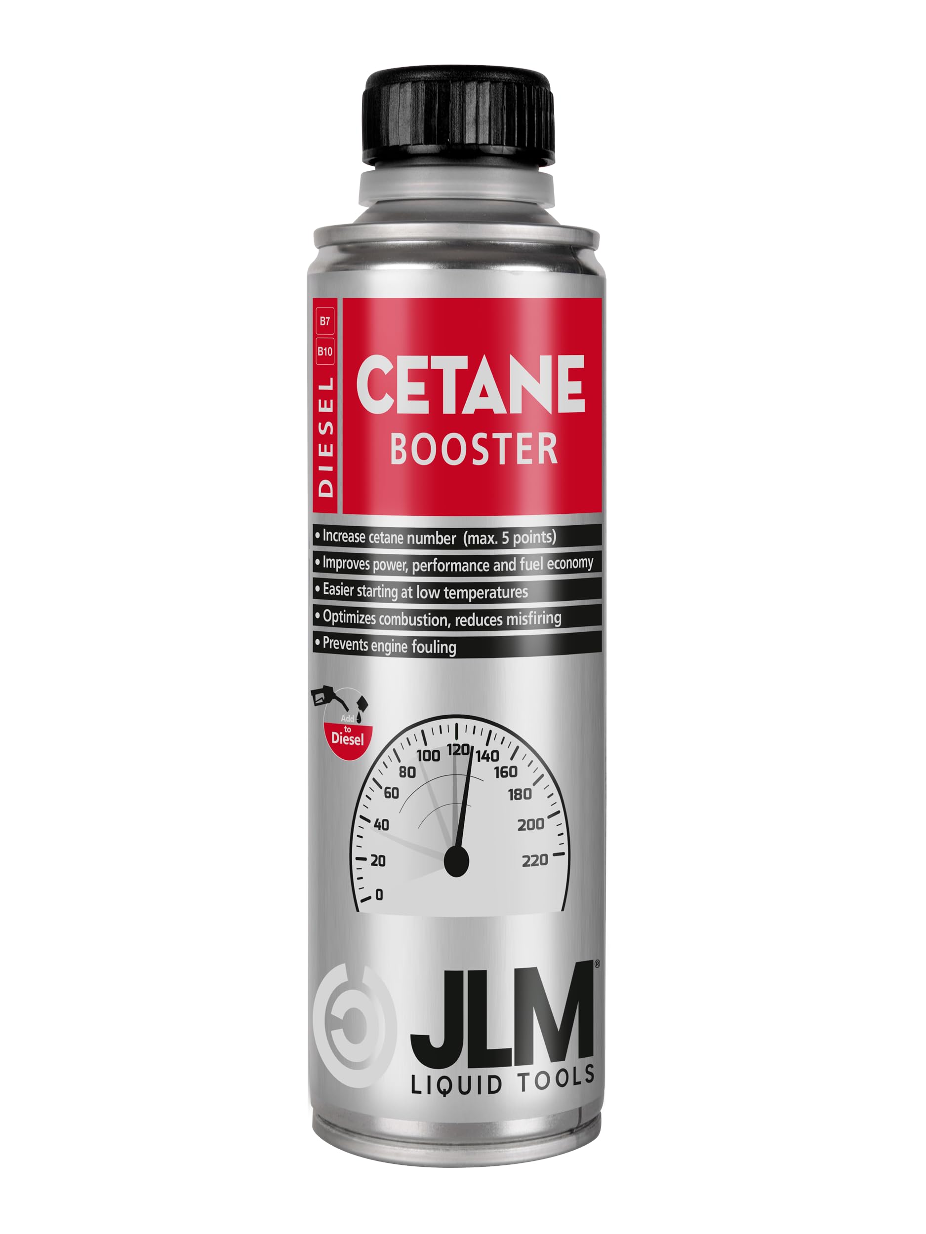 JLM Cetane Booster Diesel 250ml – Premium Diesel Additiv & Zündverbesserer – Kraftstoffzündoptimierer für Dieselmotoren – Steigerung der Cetanzahl für bessere Leistung & reduzierte Emissionen – J02315 von JLM