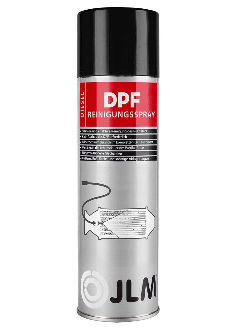 JLM DPF Diesel Rußpartikelfilter Reinigungsspray 400ml – Qualität & Zuverlässigkeit für maximale Lebensdauer, minimalen Kraftstoffverbrauch & Werkstattkosten - Expertenlösung zur DPF-Reinig von JLM