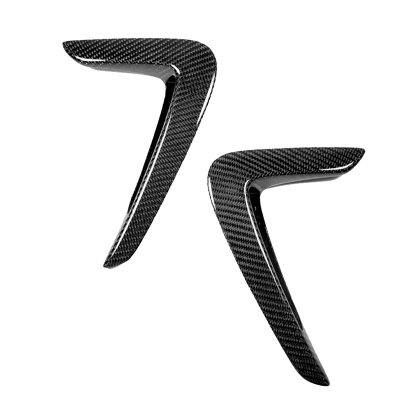 1 paar Real Carbon Fiber Auto Fender Trim Air Flügel Kompatibel for BMW F32 F33 F36 2014-2020 Seite körper Air Vent Abdeckung Intake Grille von JLPOCRBJ