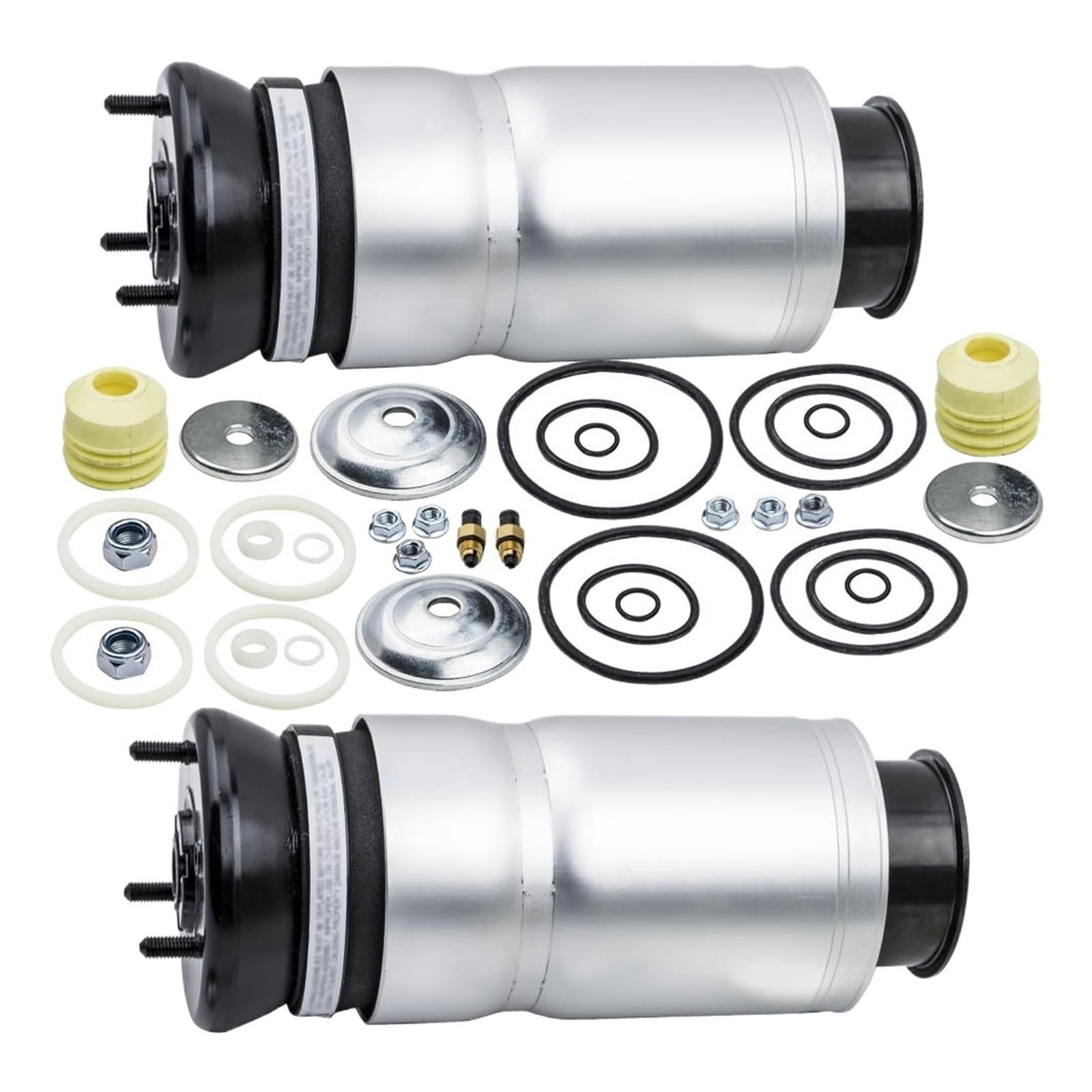 1 paar Vorne Auto Air Strut Seite Tasche Frühling Suspension Kompatibel for Land Rover LR3 RNB501620 Vorne Kompatibel for Discovery MK3 04-09 SUV von JLPOCRBJ