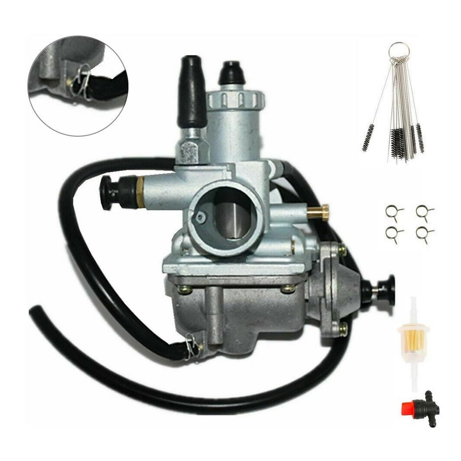 13200-18912 Vergaser ALT LT 125 Kraftstoff Carb Runner kompatibel for Suzuki 1985-1987 von JLPOCRBJ