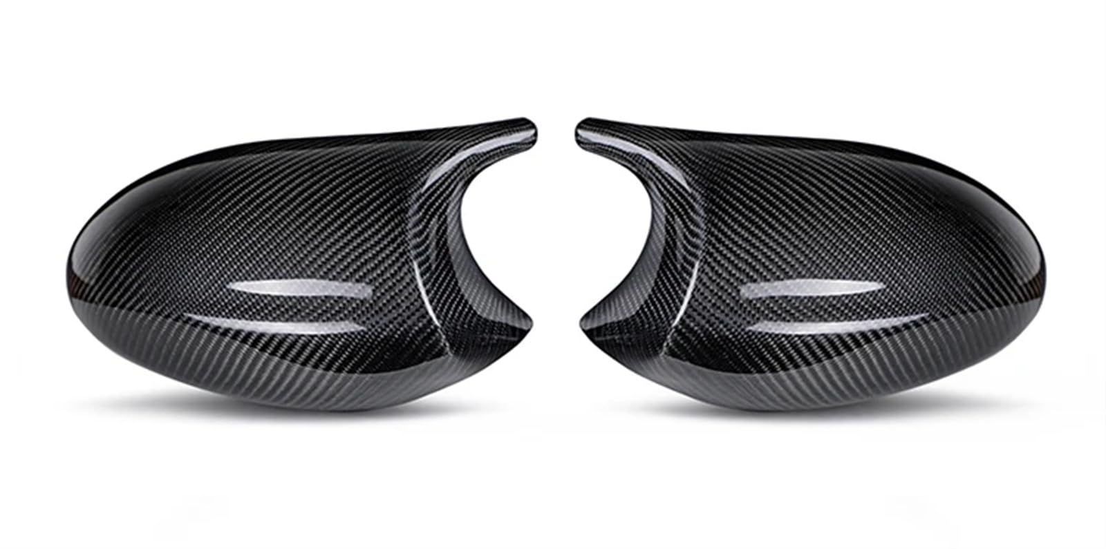 2 STÜCKE Carbon Fiber Spiegelabdeckung Rückspiegelgehäuse Rückspiegelkappe Schale Kompatibel for BMW 1er E87 E88 2004-2008 E81 E82 2006-2008 von JLPOCRBJ