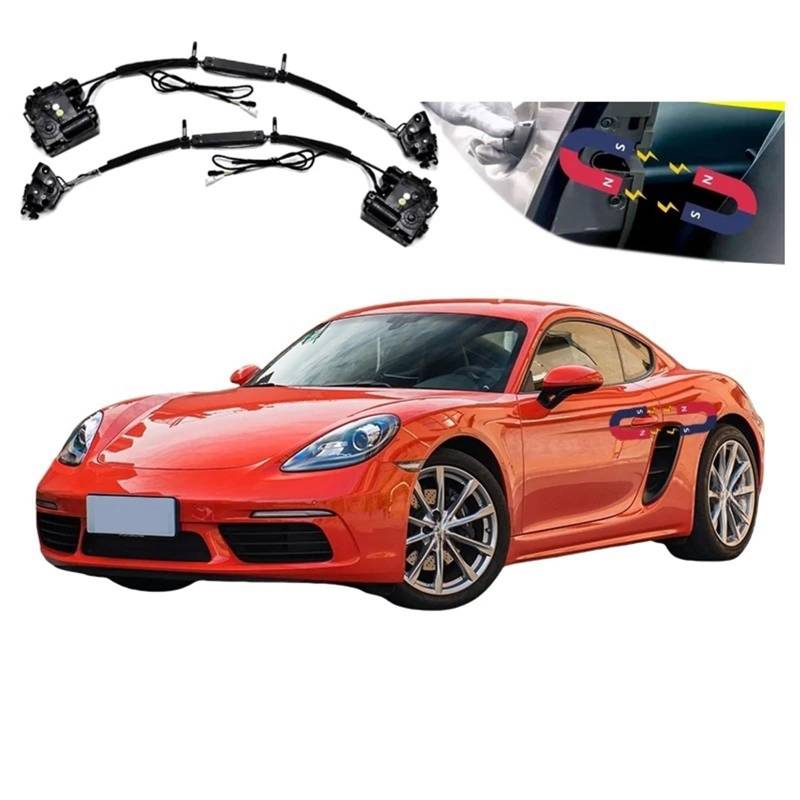 2 stücke Auto Soft Close Türverriegelung Pass Lock Antrieb Elektrische Absorption Saug Stille Näher Kompatibel for Porsche GT4 2016 Zubehör von JLPOCRBJ