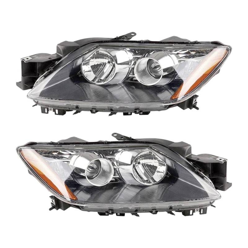 2 stücke EIN paar Kompatibel for Mazda CX-7 CX7 2007-2014 Front Stoßstange Scheinwerfer Scheinwerfer Kopf Licht Kopf Lampe(1Pair halogen) von JLPOCRBJ