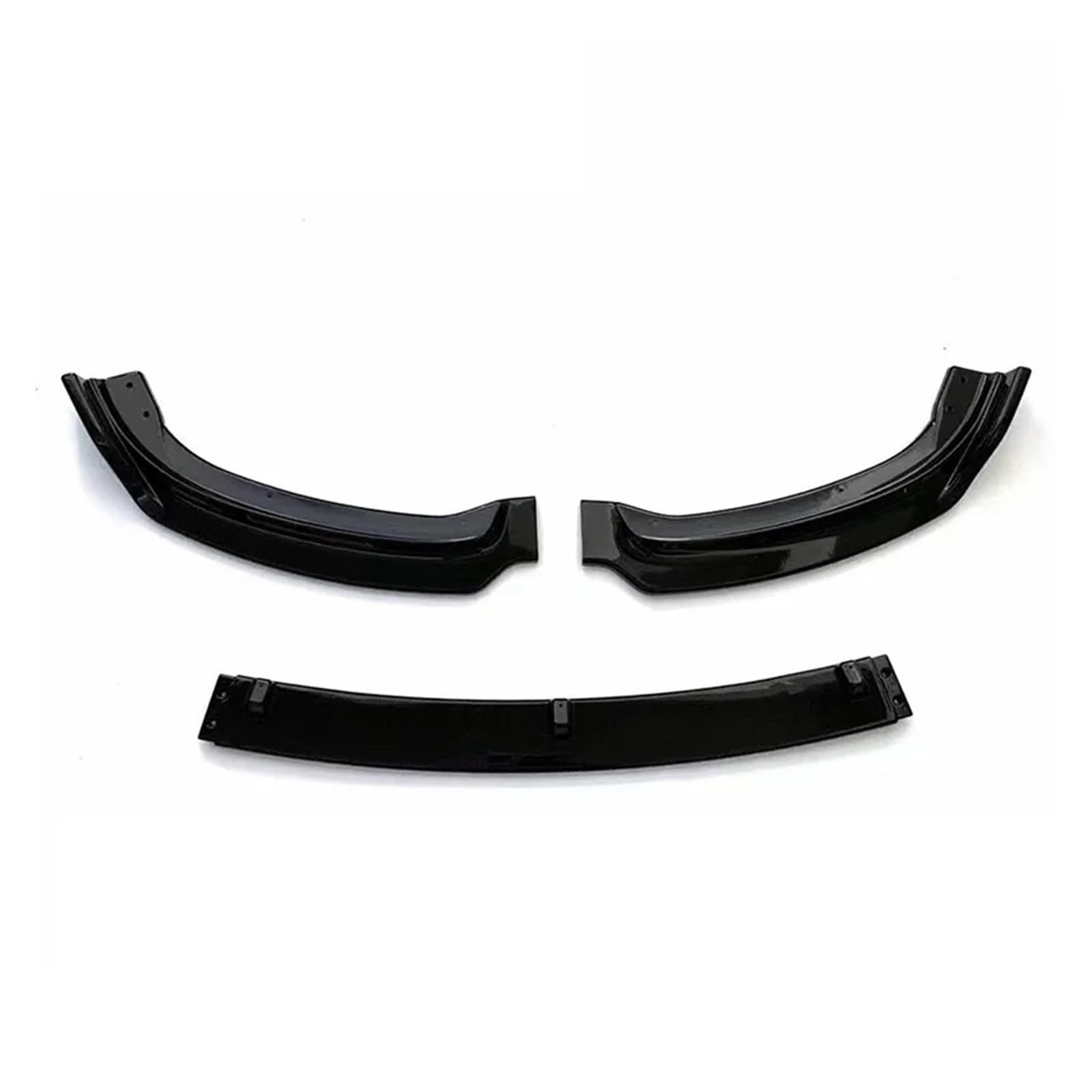 3PCS Auto Front Stoßstange Splitter Lip Diffusor Spoiler Schutz Abdeckung Schutz Deflektor Lippen Kompatibel for BMW 3 Serie f30 F35 2012-2019(Glossy Black) von JLPOCRBJ