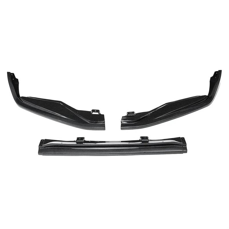 3PCS Auto Front Stoßstange Splitter Lip Spoiler Diffusor Schutz Abdeckung Schutz Kompatibel for Lexus GS350 450 F Sport 4dr 2013-2015 Body Kit(Carbon Fiber Grain) von JLPOCRBJ