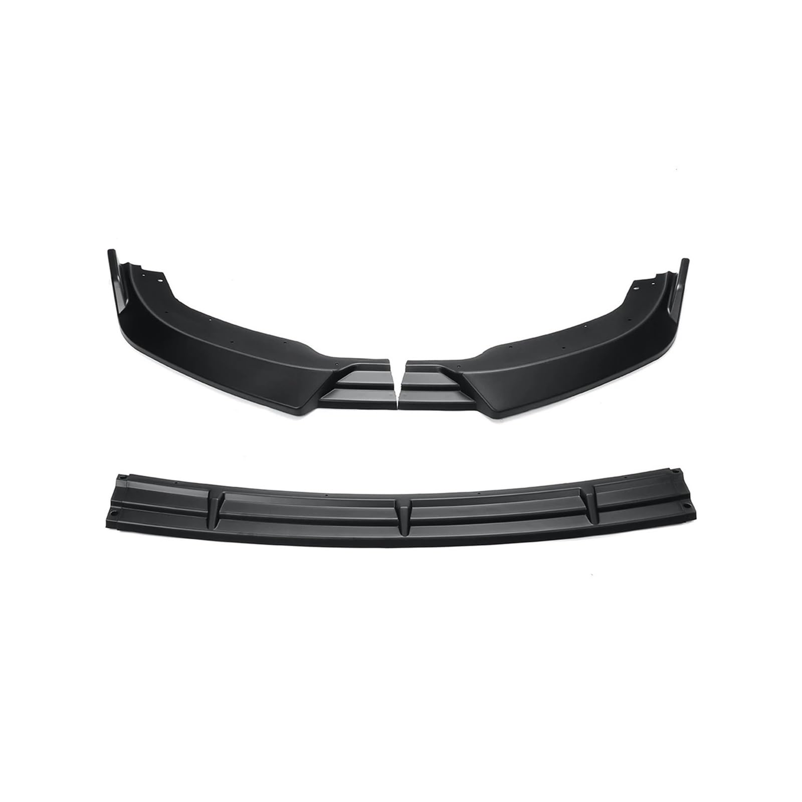 3PCS Auto Vorderen Stoßfänger Lip Body Kit Spoiler Kompatibel for Infiniti G37 Limousine 2010 2011 2012 2013 Deflektor lippen Flossen Schutz(Matte Black) von JLPOCRBJ