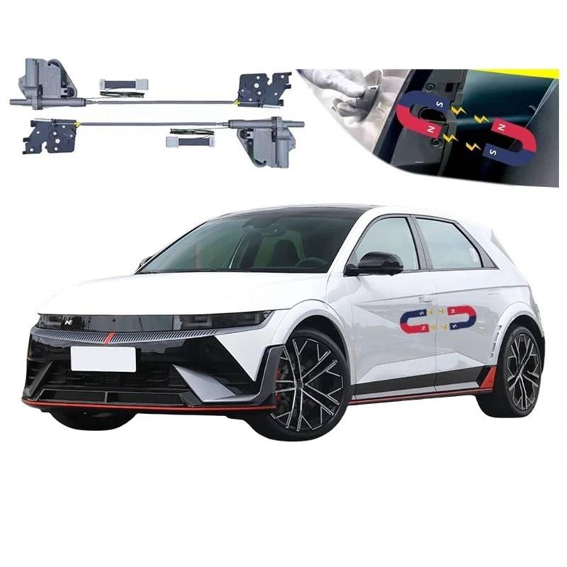 4 stücke Auto Smart Elektrische Saugtür Umgerüstet Automatische Schlösser Soft Close Anti Prise Kompatibel for Hyundai Ioniq5 2024 Auto Zubehör von JLPOCRBJ