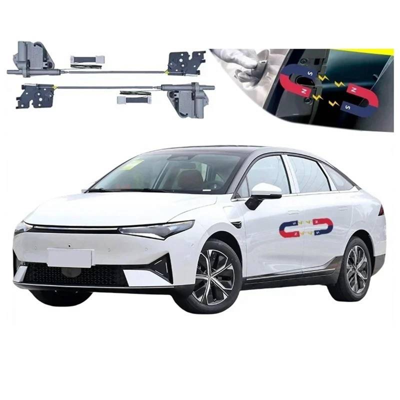 4 stücke Auto Smart Elektrische Saugtür Umgerüstet Automatische Schlösser Soft Close Anti Prise Kompatibel for Xiaopeng P5 2021-2024 auto Zubehör von JLPOCRBJ