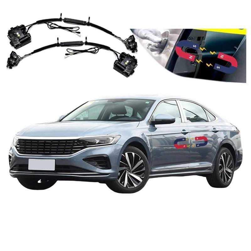 4 stücke Auto Soft Close Türverriegelung Pass Lock Antrieb Elektrische Absorption Saug Stille Näher Kompatibel for VW Passat 2011-2023 von JLPOCRBJ