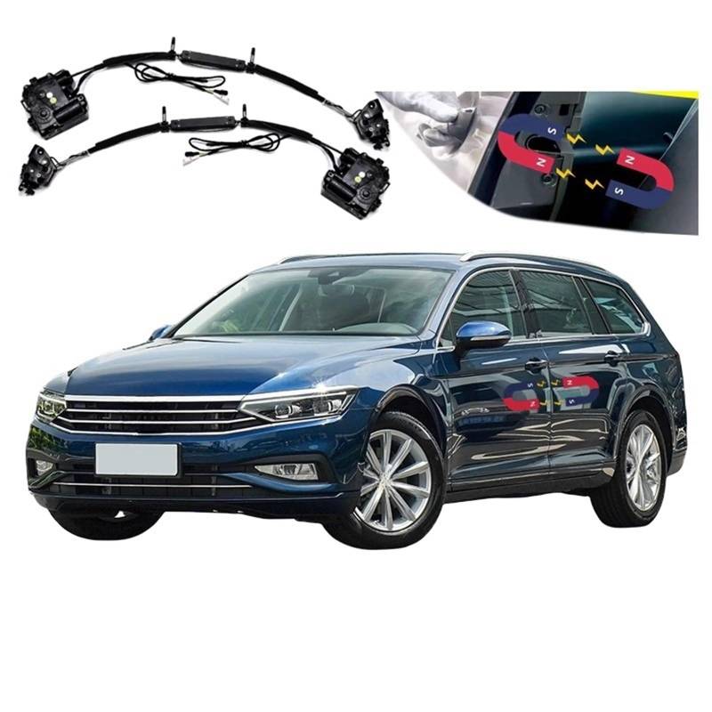 4 stücke Auto Soft Close Türverriegelung Pass Lock Antrieb Elektrische Absorption Saug Stille Näher Kompatibel for VW Variant 2015-2023 von JLPOCRBJ