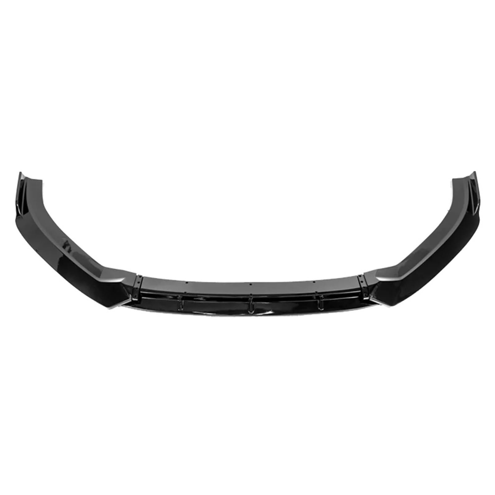 4PCS Auto Frontschürze Lip Spoiler Splitter Diffusor Abnehmbare Körper Kit Abdeckung Glänzend Schwarz Kompatibel FürAudi A3 S-linie / S3 2017-2019 von JLPOCRBJ