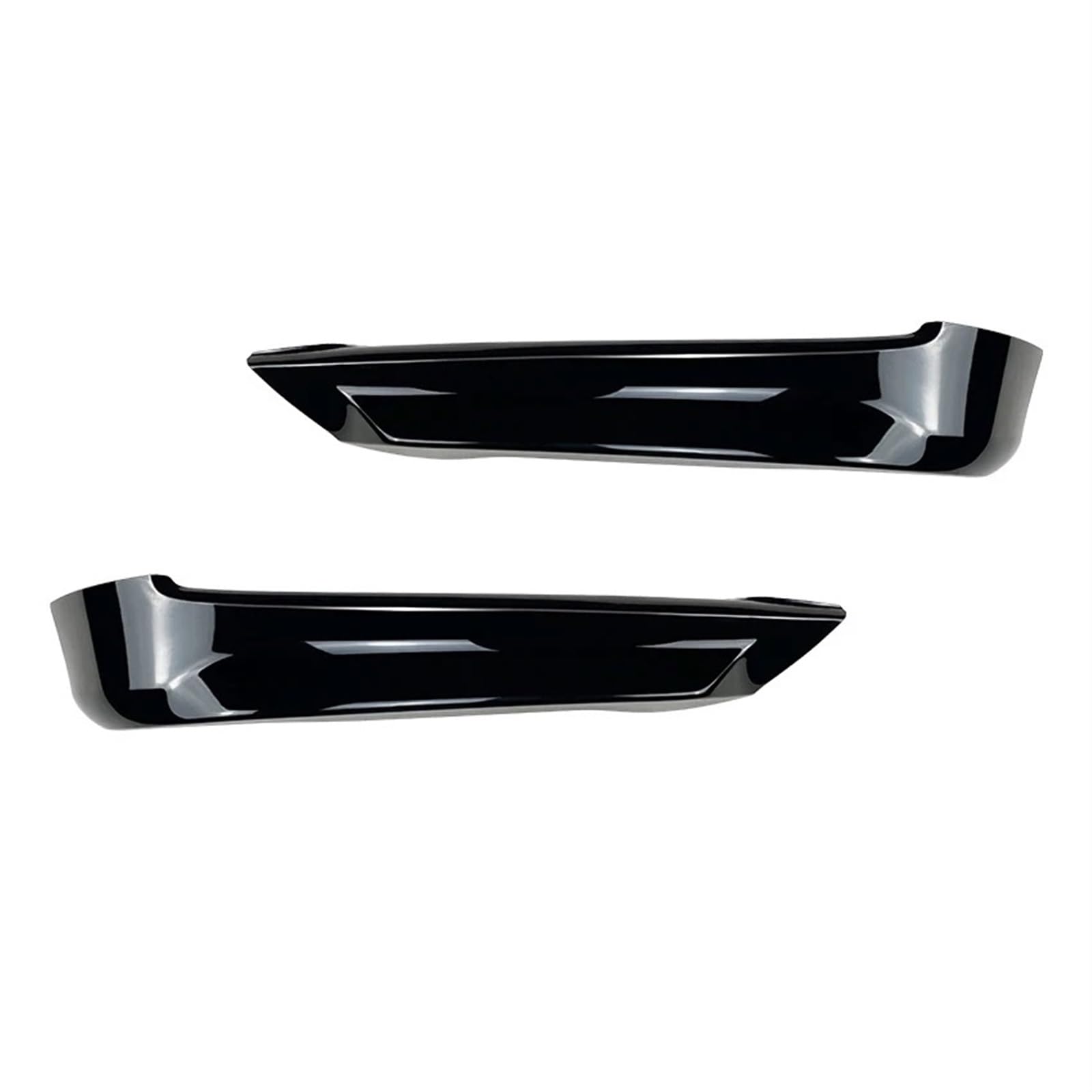 5-teiliges E90-Auto-Frontstoßstangen-Lippensplitter-Diffusor-Spoiler-Stoßstangenschutz-Schutz, kompatibel for BMW 3er-Serie E90 E91 LCI 2005–2008, Body-Kit(Gloss Black Splitter) von JLPOCRBJ