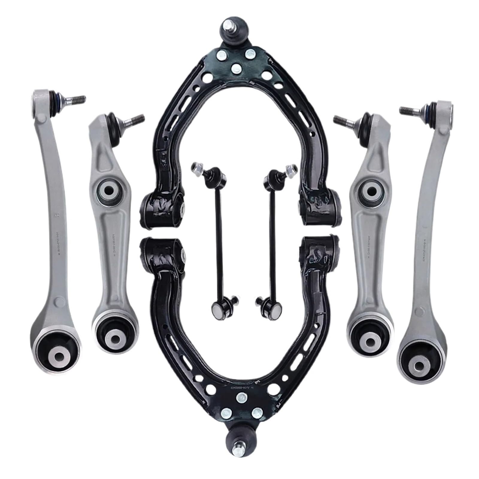 8 stücke Front Upper Lower Arm Kugelgelenk Set Kompatibel for Tesla Model S 2012 2013 2014 2015 2016 2017 2018 2019 2020 2021 2022 von JLPOCRBJ