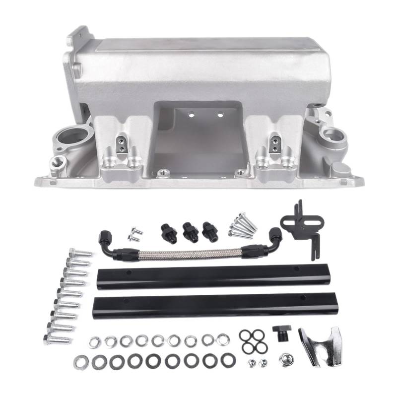 AP02 Pro-Flo XT EFI Multi-port Intake Manifold Kompatibel for GMC Kompatibel for Chevrolet V8 Motor Kleine block von JLPOCRBJ