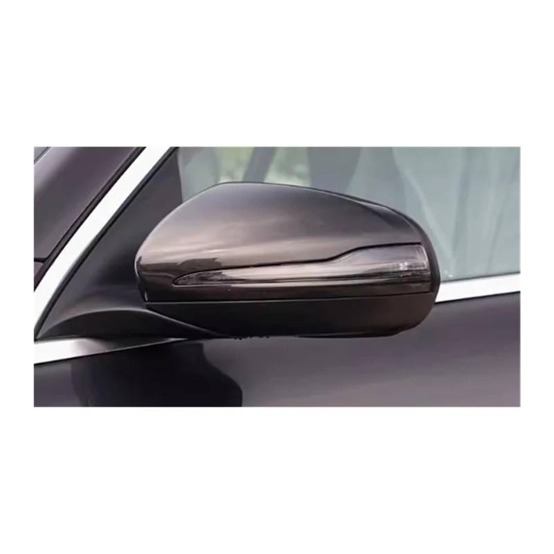 Auto Folding Memeory Beheizte Pfützenlicht-Seitenspiegelbaugruppe, kompatibel for Mercedes-Benz GLC-Klasse GLC200 GLC250 GLC300 GLC350 X253(Black Black Left) von JLPOCRBJ