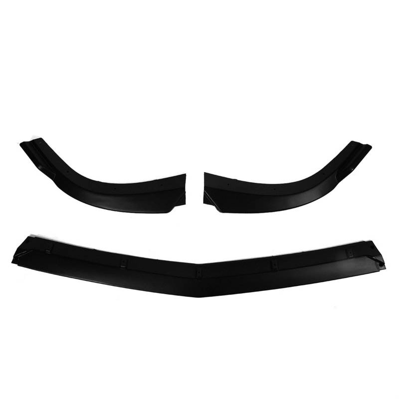 Auto Frontstoßstange Lip Deflector Lip Body Kit Spoiler Splitter kompatibel for Mercedes kompatibel for Benz W204 C180 C200 C220 C250 C300 Sport 2011–2014(Matte Black) von JLPOCRBJ