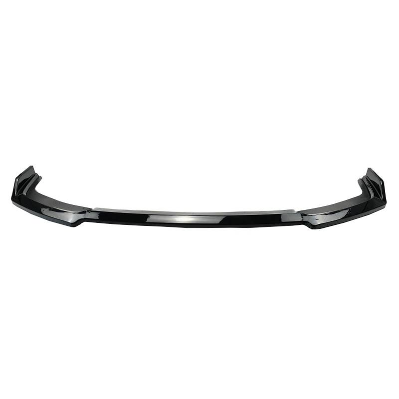 Auto-Frontstoßstangen-Lippenspoiler, kompatibel mit Honda Civic 10. FK7 Schrägheck SI 2016–2021, 2- und 4-türig, glänzend schwarz, rot, Splitter(Glossy Black) von JLPOCRBJ