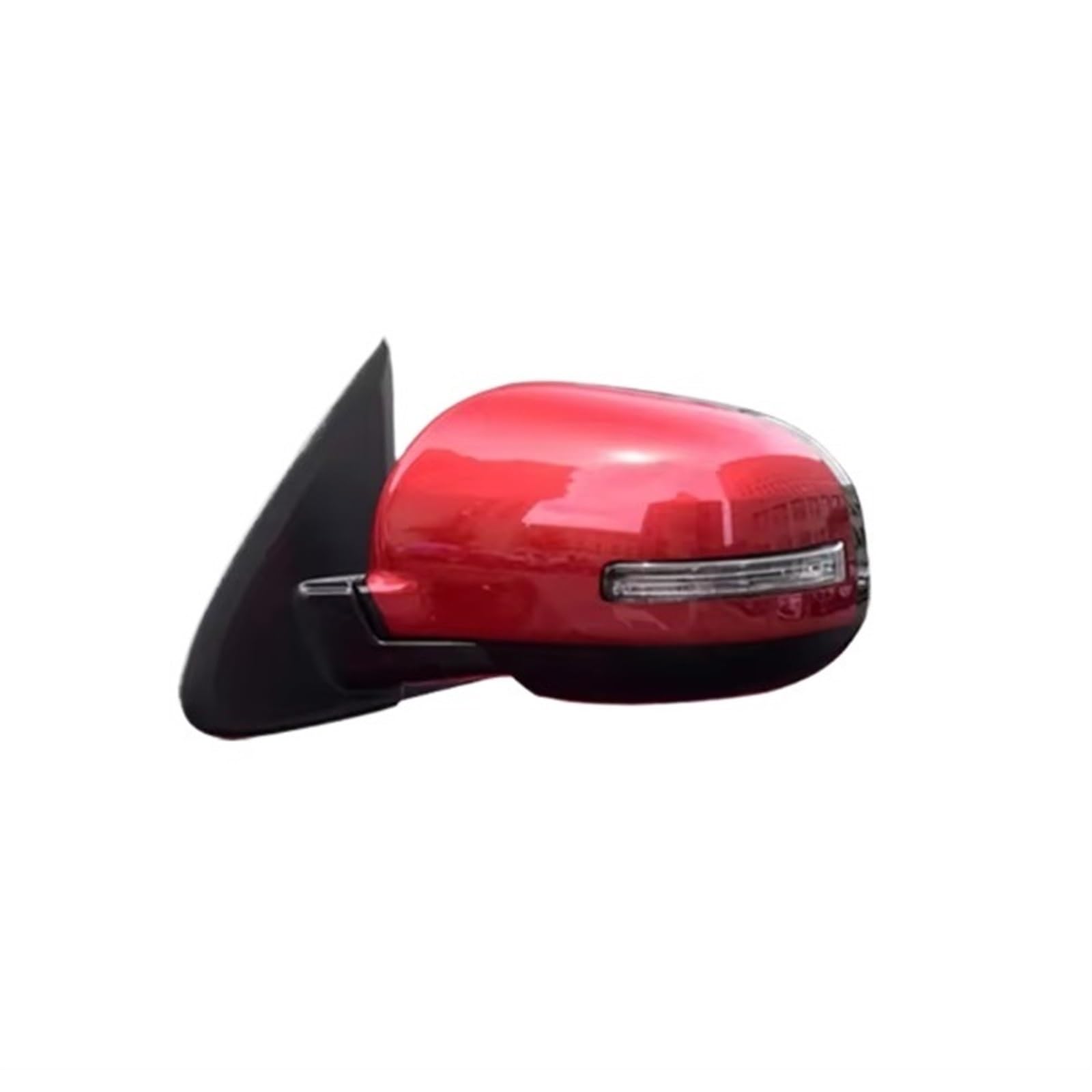 Auto-Rückspiegel-Montagezubehör, Auto-Seitenspiegel-Reflektor, LED-Blinker, kompatibel mit Mitsubishi Outlander 2013–2020(Red,Only Left) von JLPOCRBJ