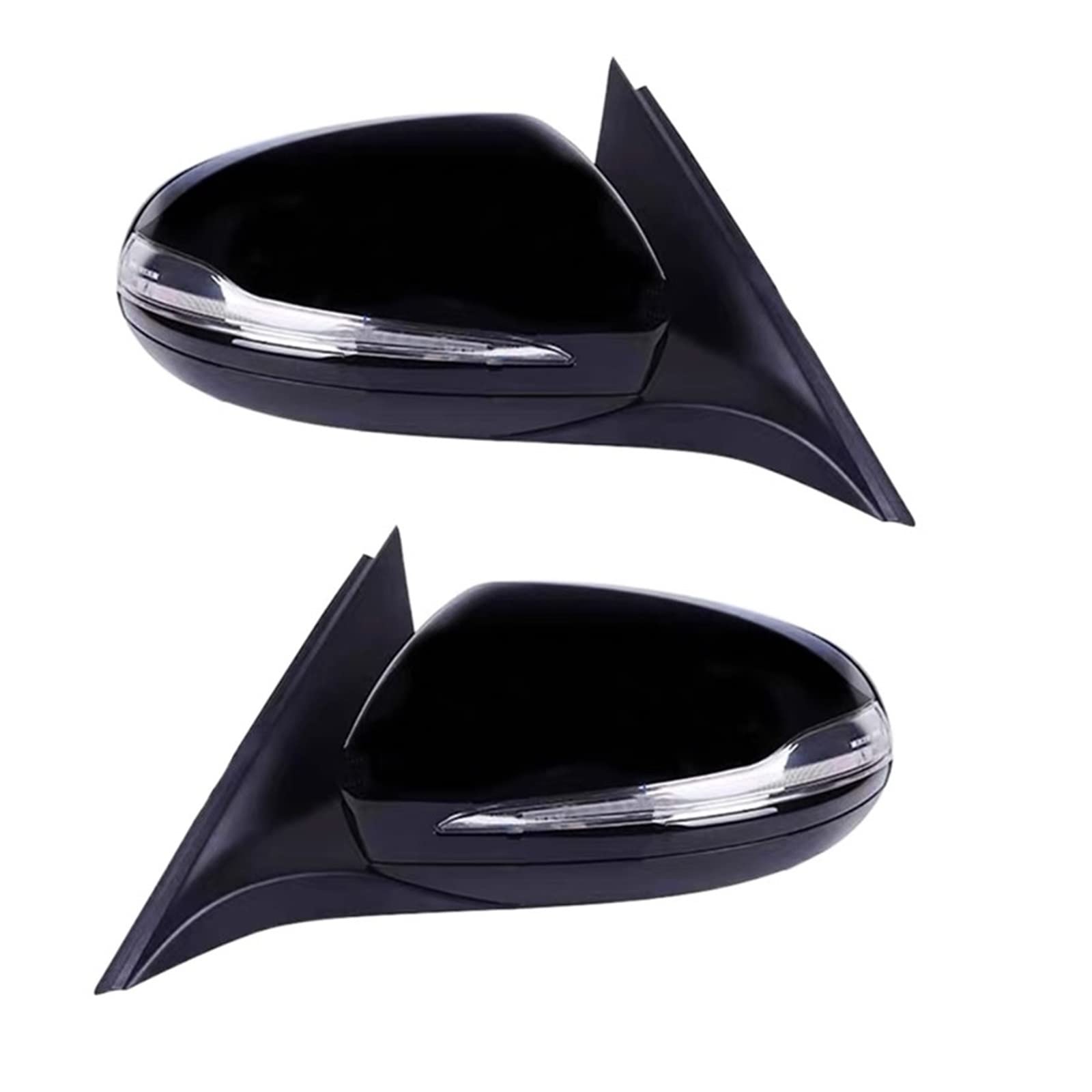 Auto Seite Power Rückspiegel Montage Blind Spot Kompatibel for Mercedes Benz W205 C Klasse C180 C300 C200 C260 2014 2015 2016 2017 2018(Left and Right-01) von JLPOCRBJ