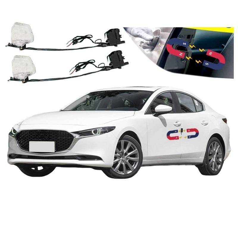 Auto Smart Elektrische Saugtür Umgerüstet Automatische Schlösser Soft Close Anti Pinch Kompatibel for Mazda OH Enclela 2014-2023 Auto Zubehör von JLPOCRBJ