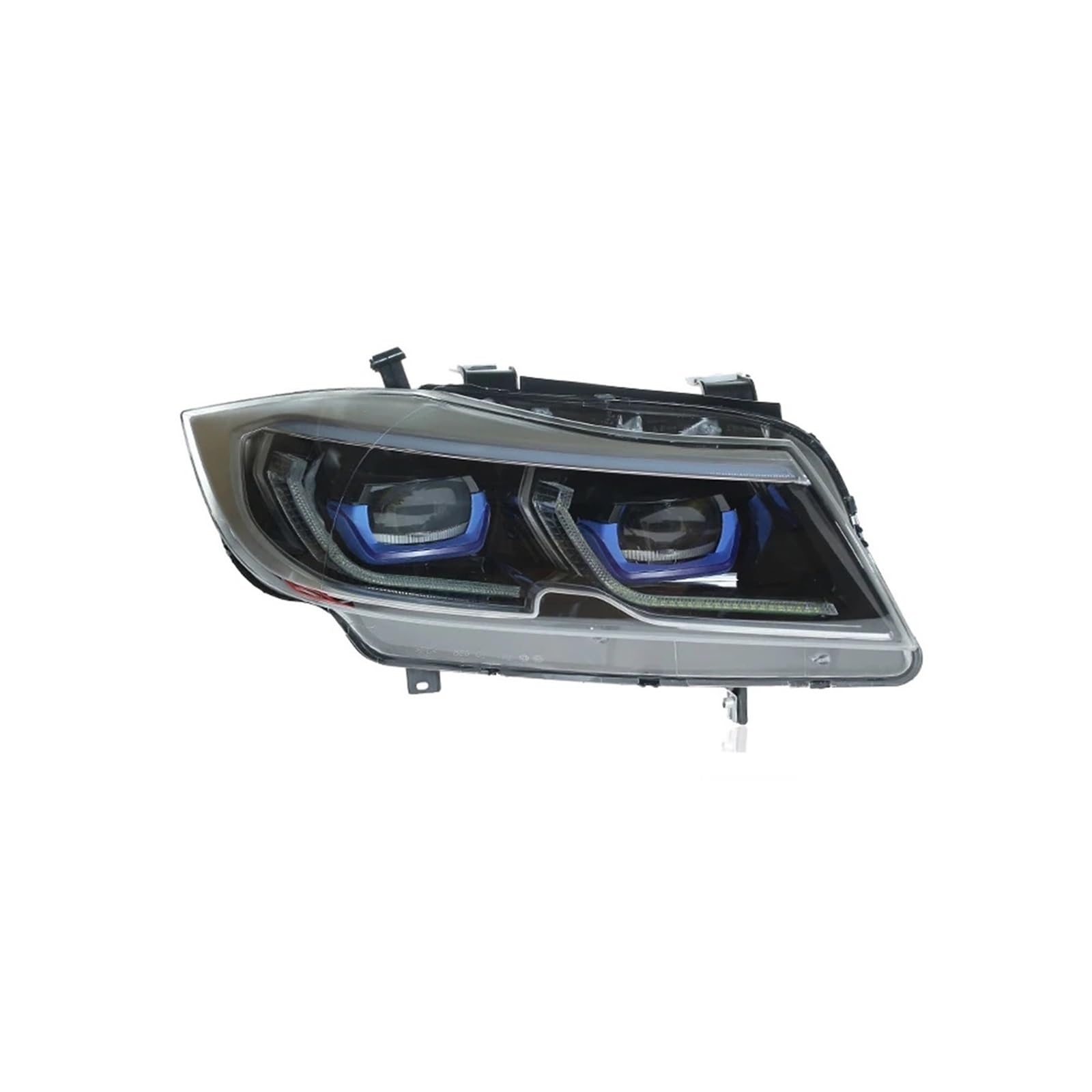 Auto-Styling-LED-Scheinwerfer, kompatibel mit BMW E90-Scheinwerfer 2005–2012 320i 318i 323i 3er-Serie, LED-Scheinwerfer DRL Hid Bi-Xenon-Strahl-Zubehör(Style a) von JLPOCRBJ