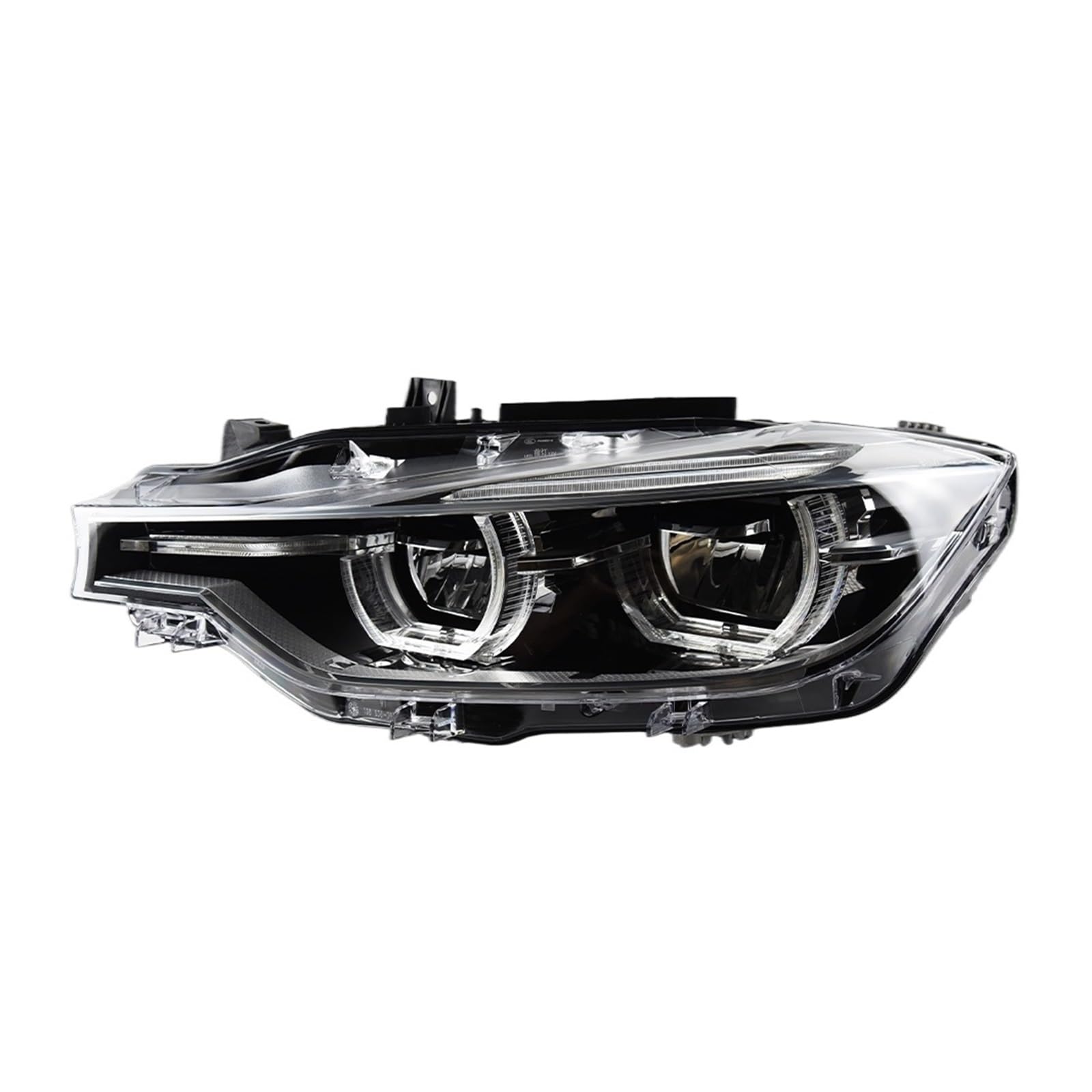 Auto-Styling-Scheinwerfer Kompatibel for BMW F30 Scheinwerfer 2013-2015 F35 LED-Scheinwerfer 320i 318i 325i DRL Angel Eye Autozubehör(Style A) von JLPOCRBJ