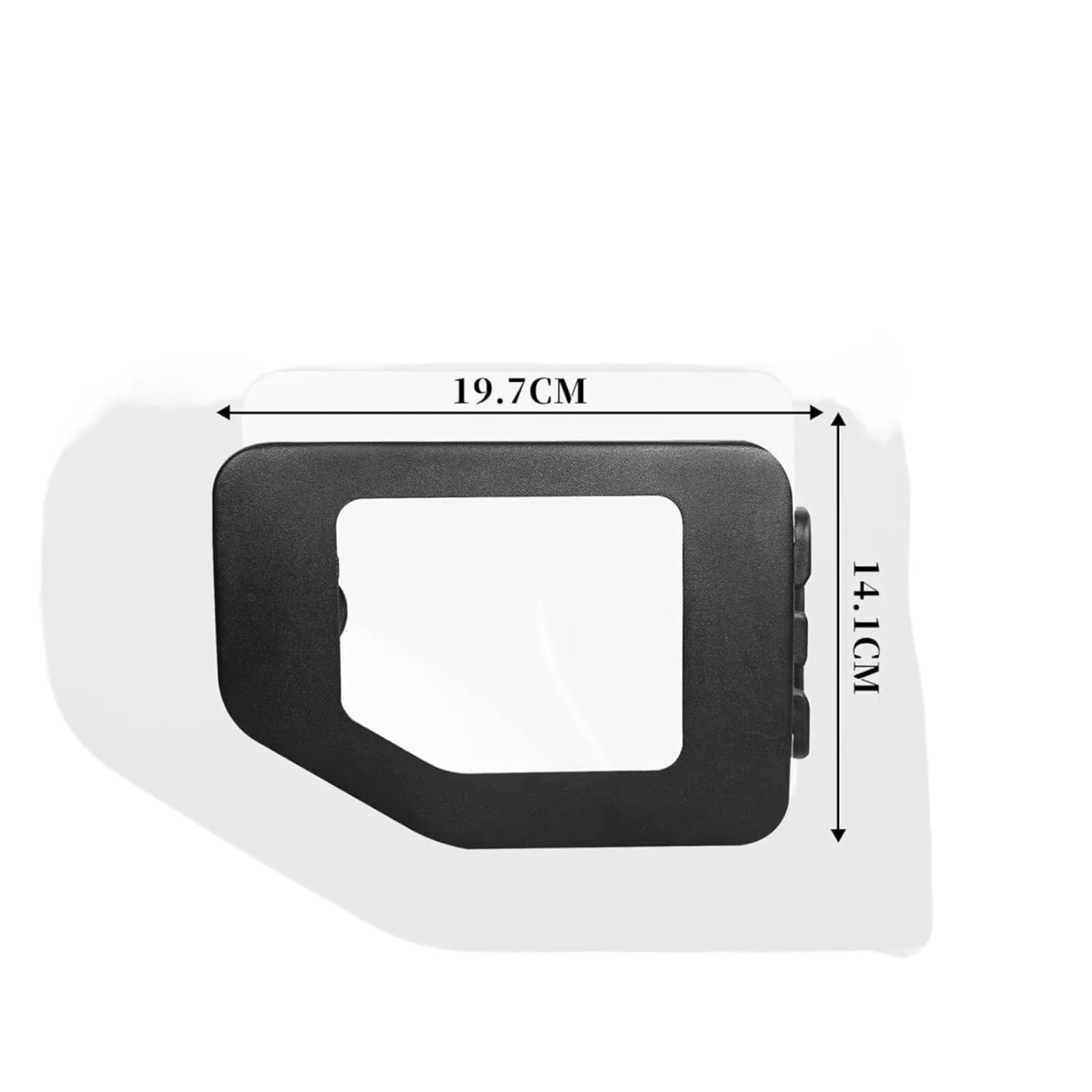 Auto-Tankdeckel, kompatibel mit 3-türigem Suzuki Jimny JB64W JB74, transparenter Ersatz-Tankdeckel(Without inner cap) von JLPOCRBJ