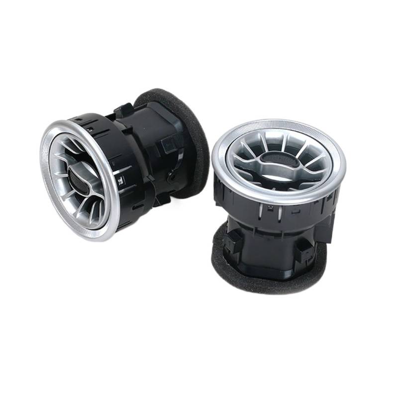 Auto-Vorderes Armaturenbrett, Klimaanlage, Entlüftungsauslass, Turbo-Innenverkleidung, kompatibel mit Mercedes Benz V-Klasse Vito Viano Valente Metris W447(2pcs With base) von JLPOCRBJ