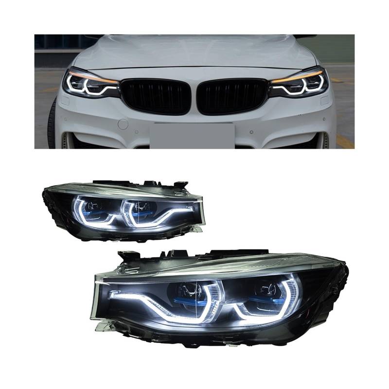 Autolichter Kompatibel for BMW F34 LED-Scheinwerfer-Projektorlinse 2012-2018 3er GT-Scheinwerfer Signalscheinwerfer DRL Autozubehör von JLPOCRBJ