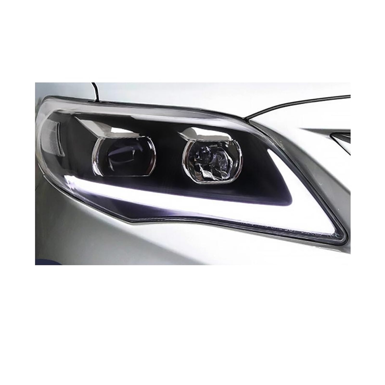 Autolichter Kompatibel for Toyota Corolla LED-Scheinwerfer 2007-2010 Corolla Kopflampe DRL Projektorlinse Autozubehör(LED 6000K) von JLPOCRBJ