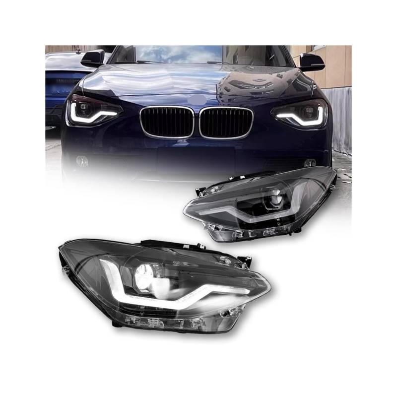 Autolichter kompatibel for BMW 1er F20 2012-2015 LED-Autolampen Tagfahrlicht Dynamische Blinker Autozubehör von JLPOCRBJ