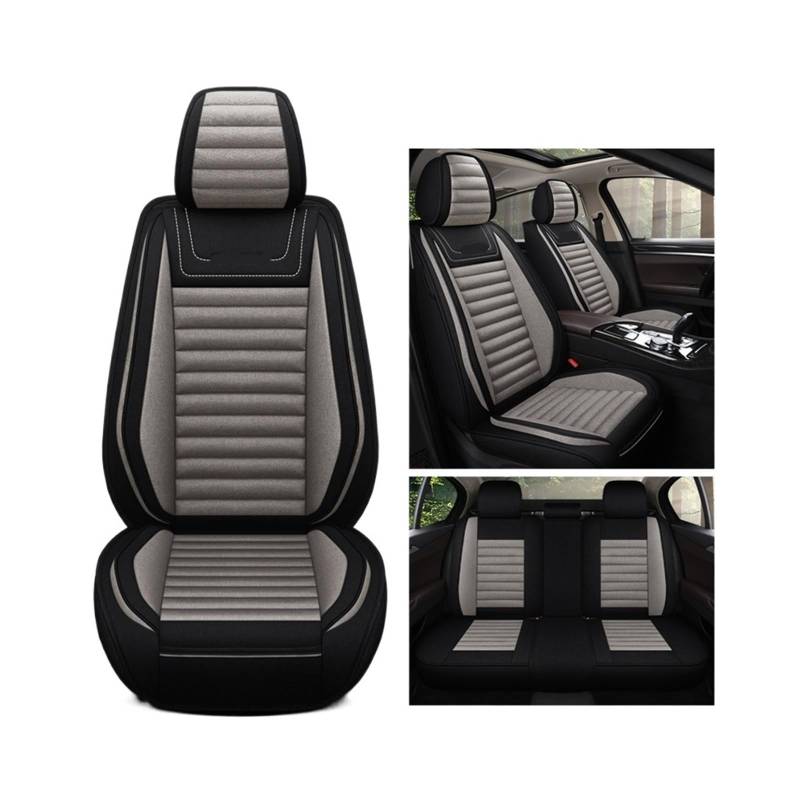 Autositzbezug kompatibel for Kia Ceed Sportage 2022 Soul Rio Stinger Stonic Proceed Seltos Automotive Interior Zubehör(5 Seat Covers-04) von JLPOCRBJ