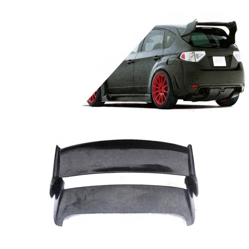 Autozubehör FRP Fiberglas VS Style Heckspoiler ohne Pause LightFit kompatibel for Impreza GRB WRX STI Kofferraumflügel 2008–2014 von JLPOCRBJ