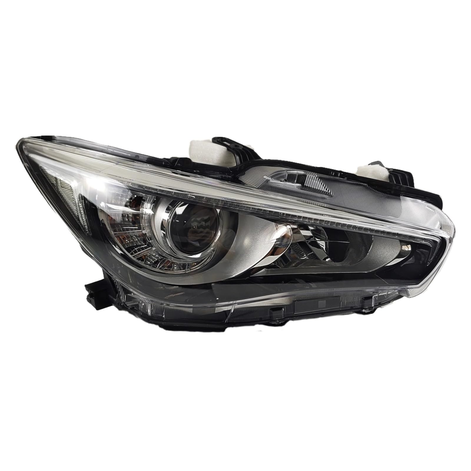 Autozubehör LED-Lampe Kompatibel for INFINITI Q50L Q50 Scheinwerfer-Scheinwerferbaugruppe Auto-Beleuchtungssysteme 2015-2018(Left with AFS) von JLPOCRBJ