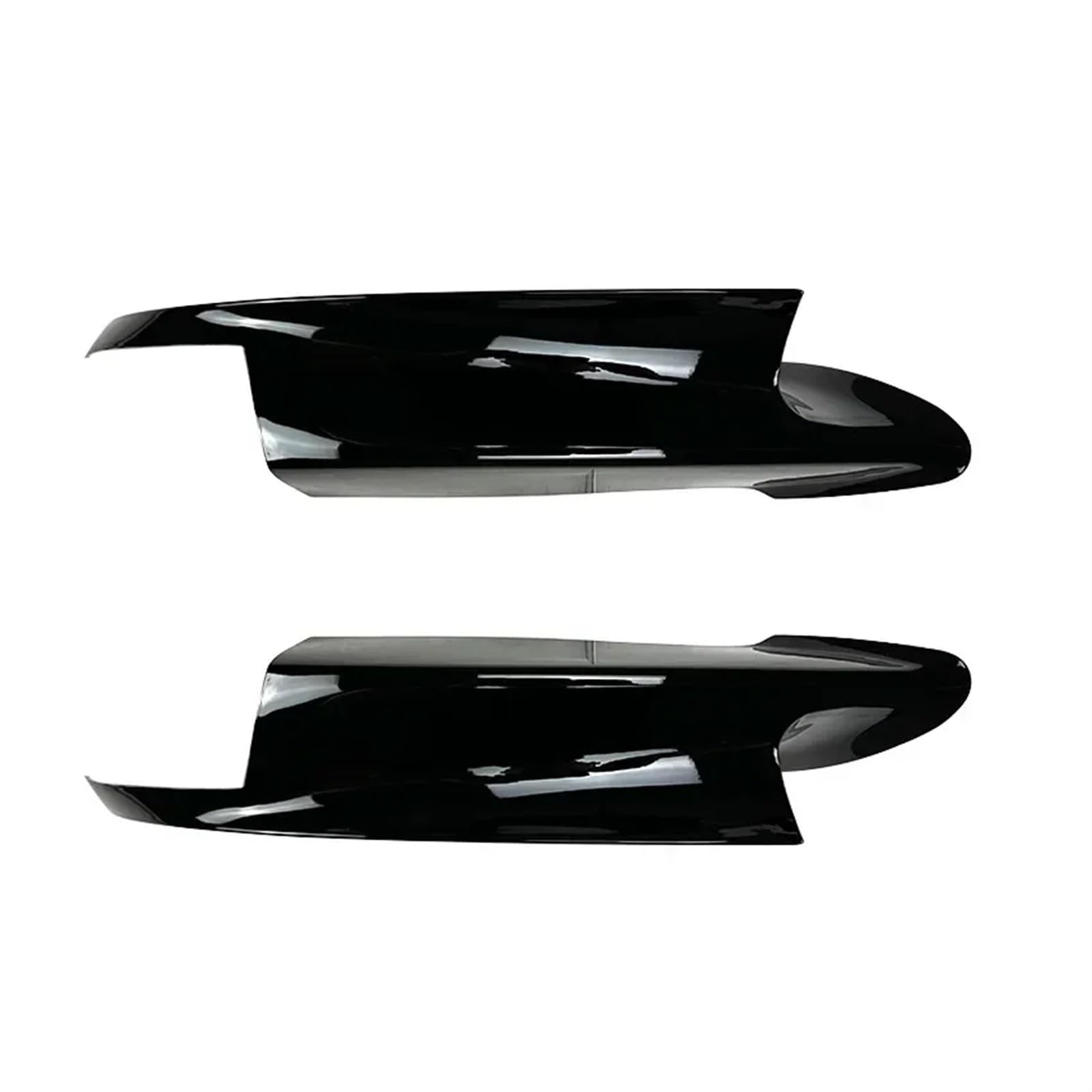 Frontlippe kompatibel for BMW F30 F31 F35 Sport 2012–2018, Autozubehör, Spoiler, Splitter, Diffusor, Kohlefaser-Look, glänzend schwarz(Gloss Black A) von JLPOCRBJ