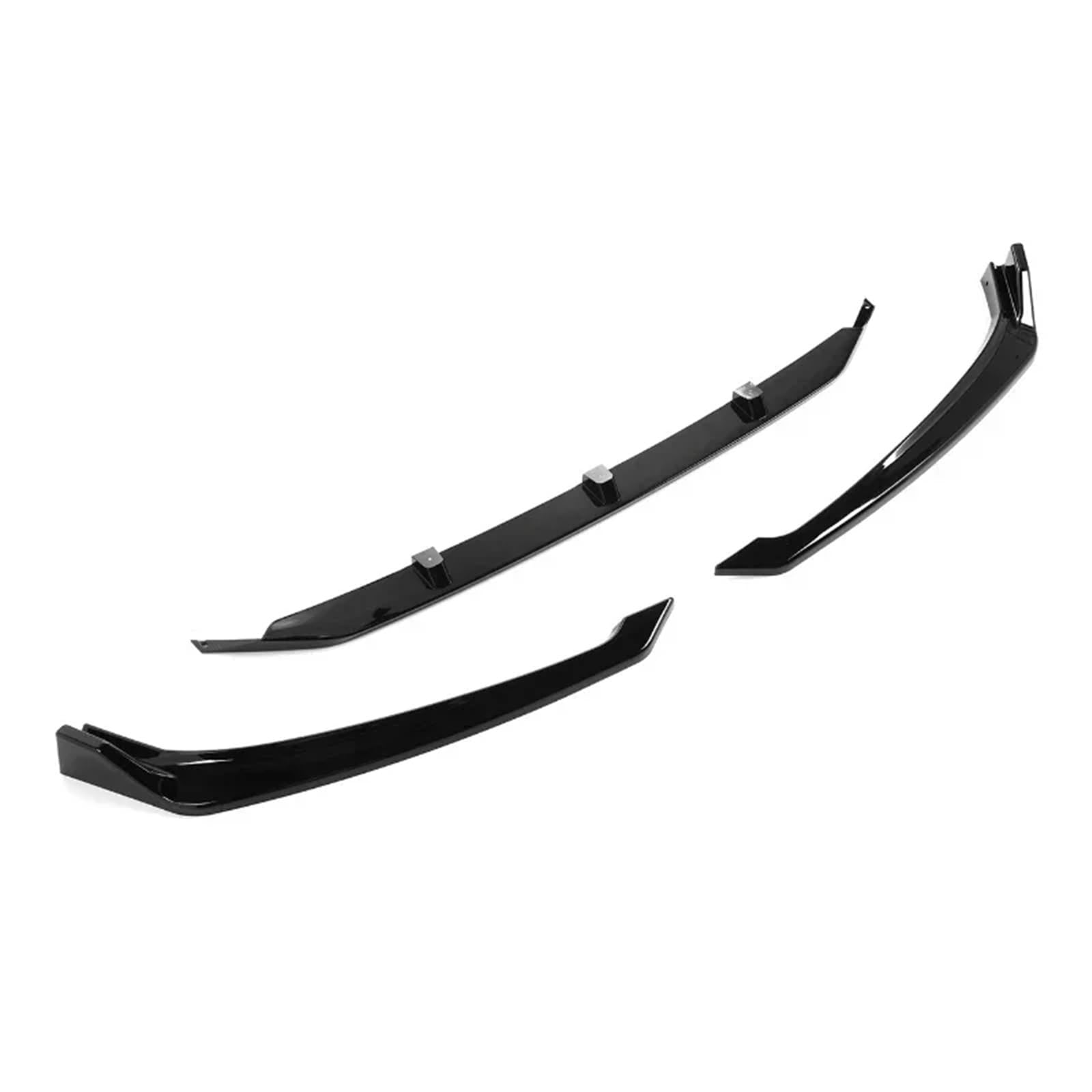 Glänzend schwarzer Auto-Frontstoßstangen-Lippen-Unterspoiler-Splitter, kompatibel for Hyundai Elantra 2017–2018 von JLPOCRBJ