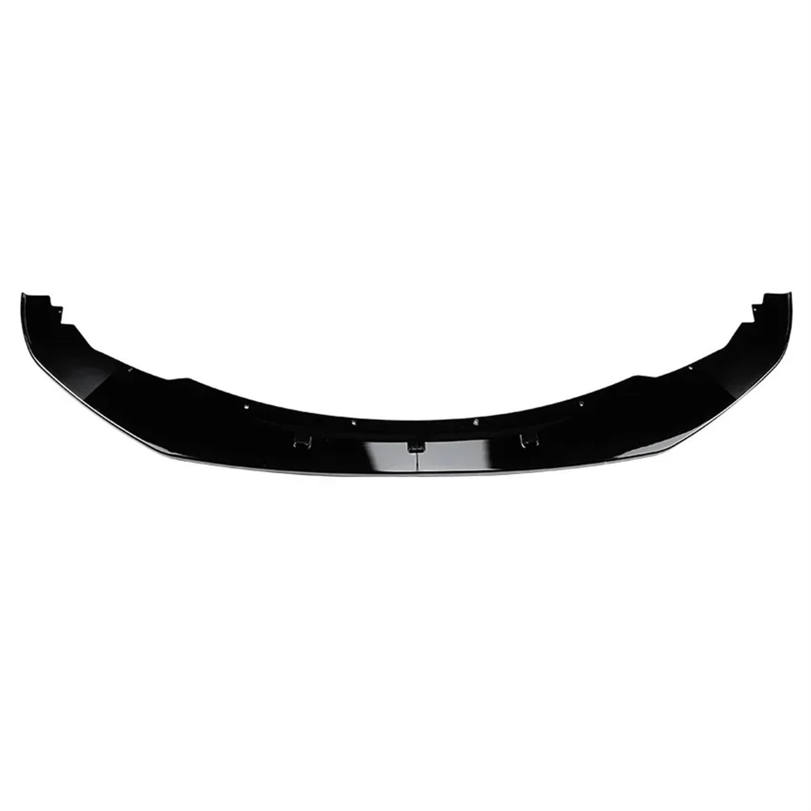 Glanzschwarz oder Kohlefaser, Auto-Frontstoßstangen-Lippenspoiler, kompatibel for BMW 1er F20 F21 Sport 2012–2014, Canard Cover Trim Splitter(Lip Gloss Black) von JLPOCRBJ