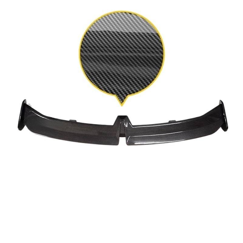 Heckflügel kompatibel for Kia Optima K5 Spoiler Typ W ABS-Material Heckflossenzubehör(Carbon look) von JLPOCRBJ