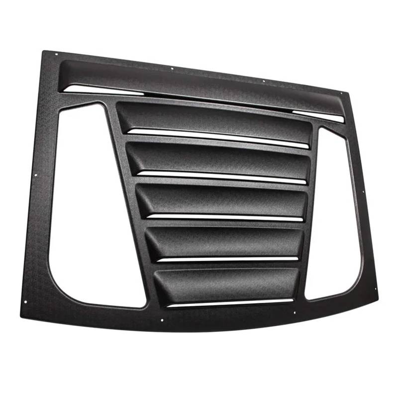 Heckscheibenlamellen kompatibel for Ford Mustang GT V6 V8 alle Modelle 2005–2014 | ABS-Sonnenschutz-Windschutzscheibenabdeckung – Mattschwarz von JLPOCRBJ