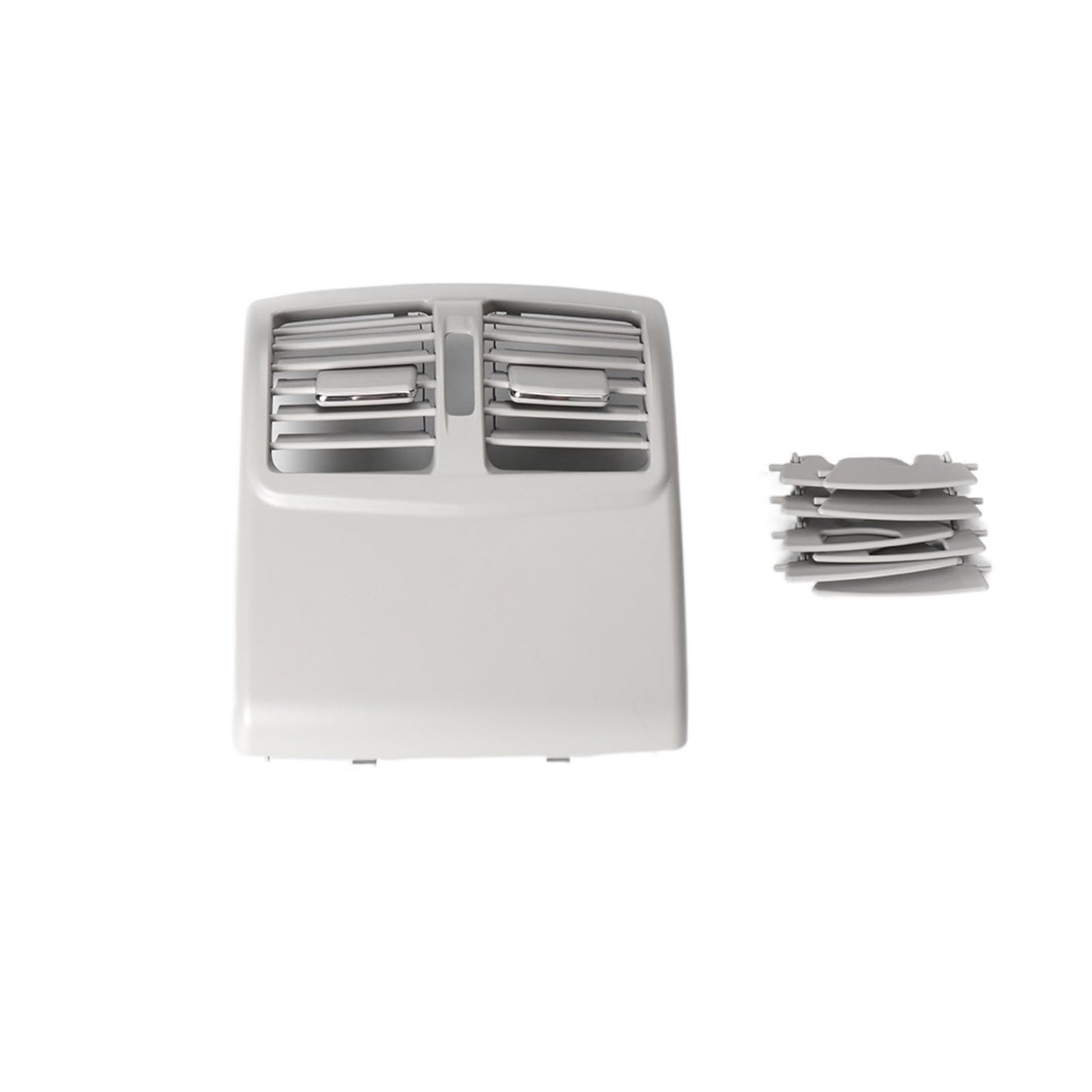 Hinten Center Konsole Klimaanlage Belüftung Grille Air Outlet Rahmen Kompatibel for Mercedes Benz W212 E Klasse 2128300454(Model A Dark Gray) von JLPOCRBJ