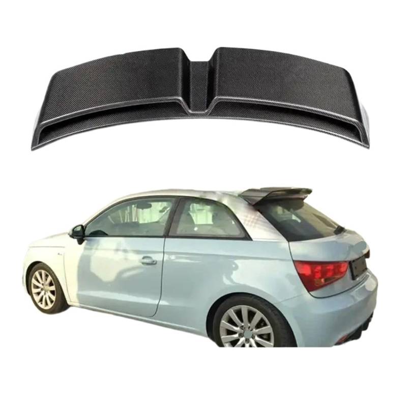 Hinten Dach Spoiler Flügel Kompatibel for Audi A1 R18 2010-2014 Carbon Faser Stamm Lip Flügel Spoiler(Other colors) von JLPOCRBJ