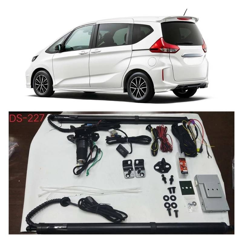 Intelligente elektrische Heckklappe, modifizierte elektrische Saugtür, automatisches Heben, kompatibel mit Honda Freed RK5 RG1 DX-257(No Kick Sensor) von JLPOCRBJ