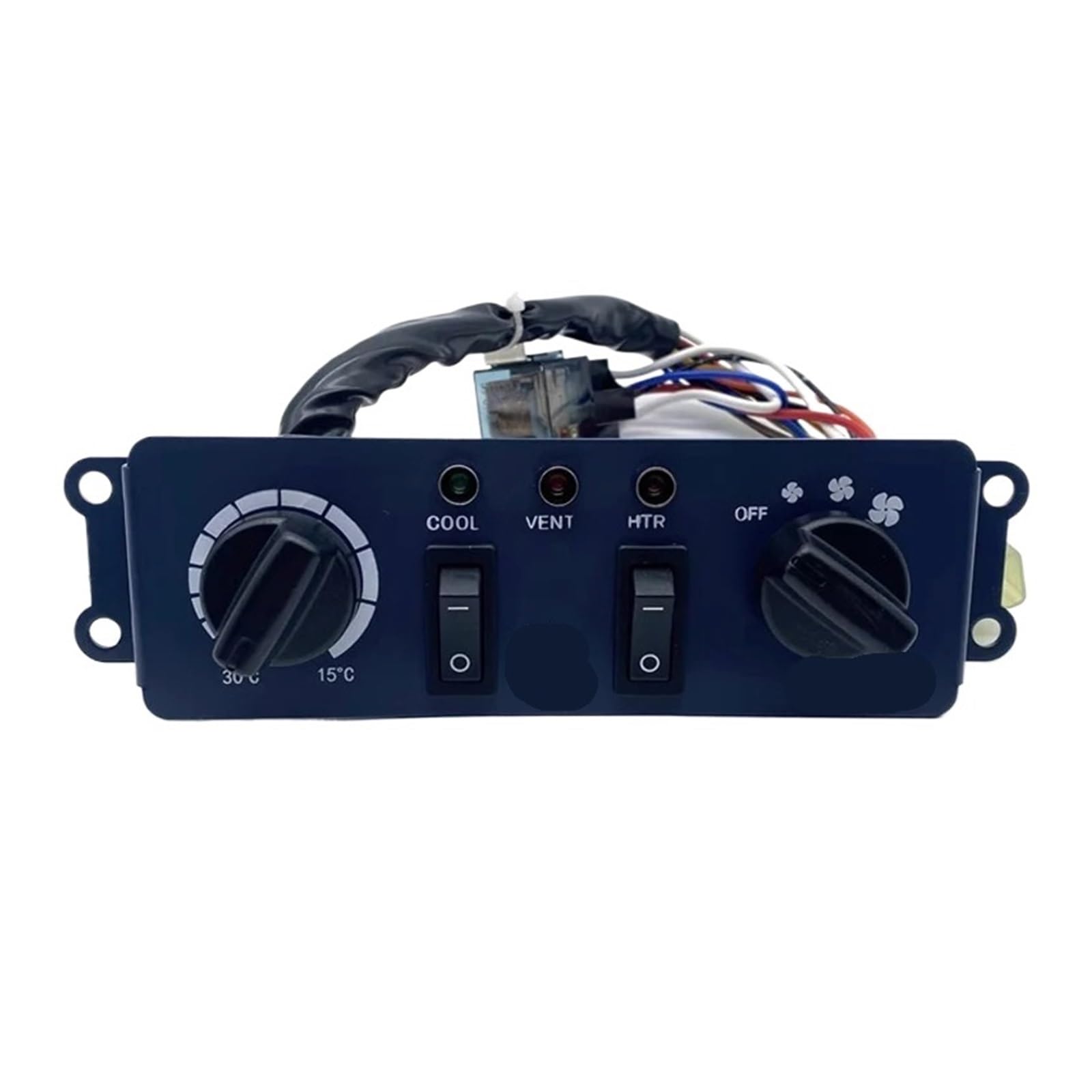 Klimaanlage Controller Panel Schalter Heizung Schalter Kühlung Schalter Kompatibel for Sany Bagger Zubehör Sy55/60/65(12V) von JLPOCRBJ